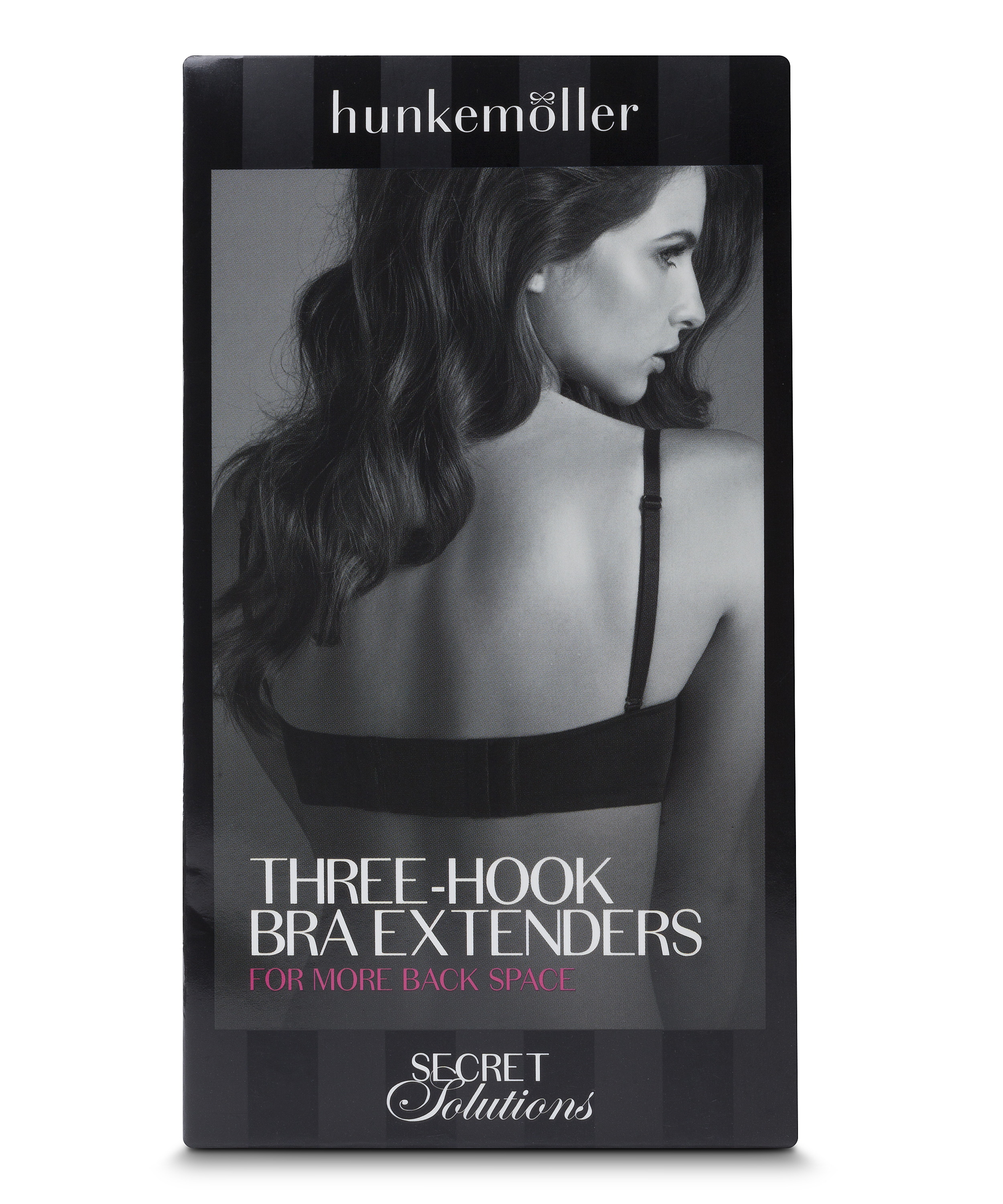 3-pak przedłużek do biustonosza, Biały, main