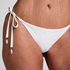 Figi od bikini Giselle Cheeky, Biały