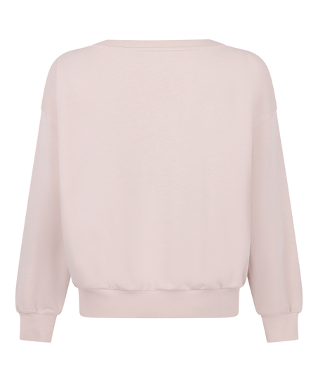 Boatneck Sweater Audrey, R&oacute;żowy