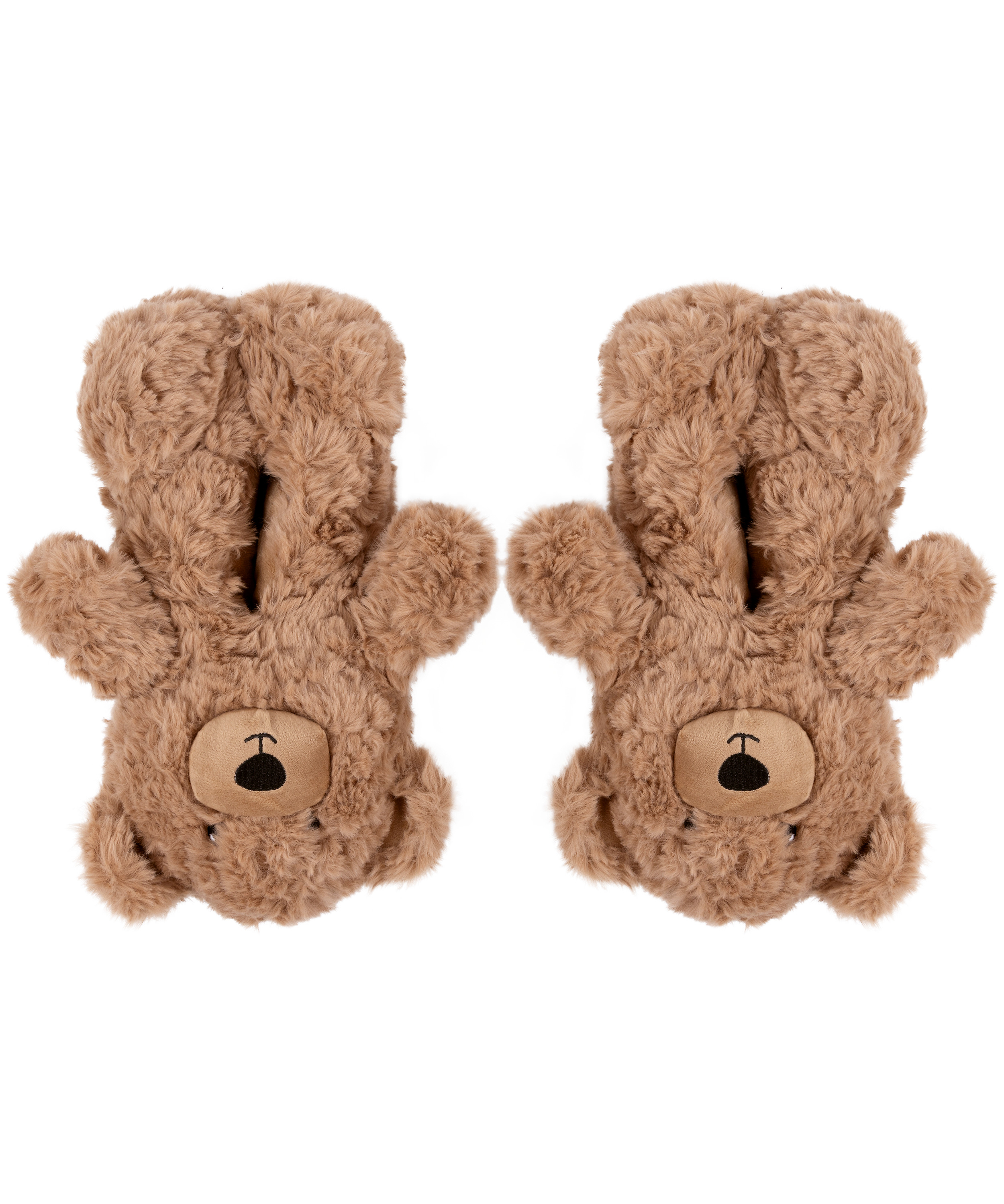 Kapcie Teddy Bear, Beżowy, main
