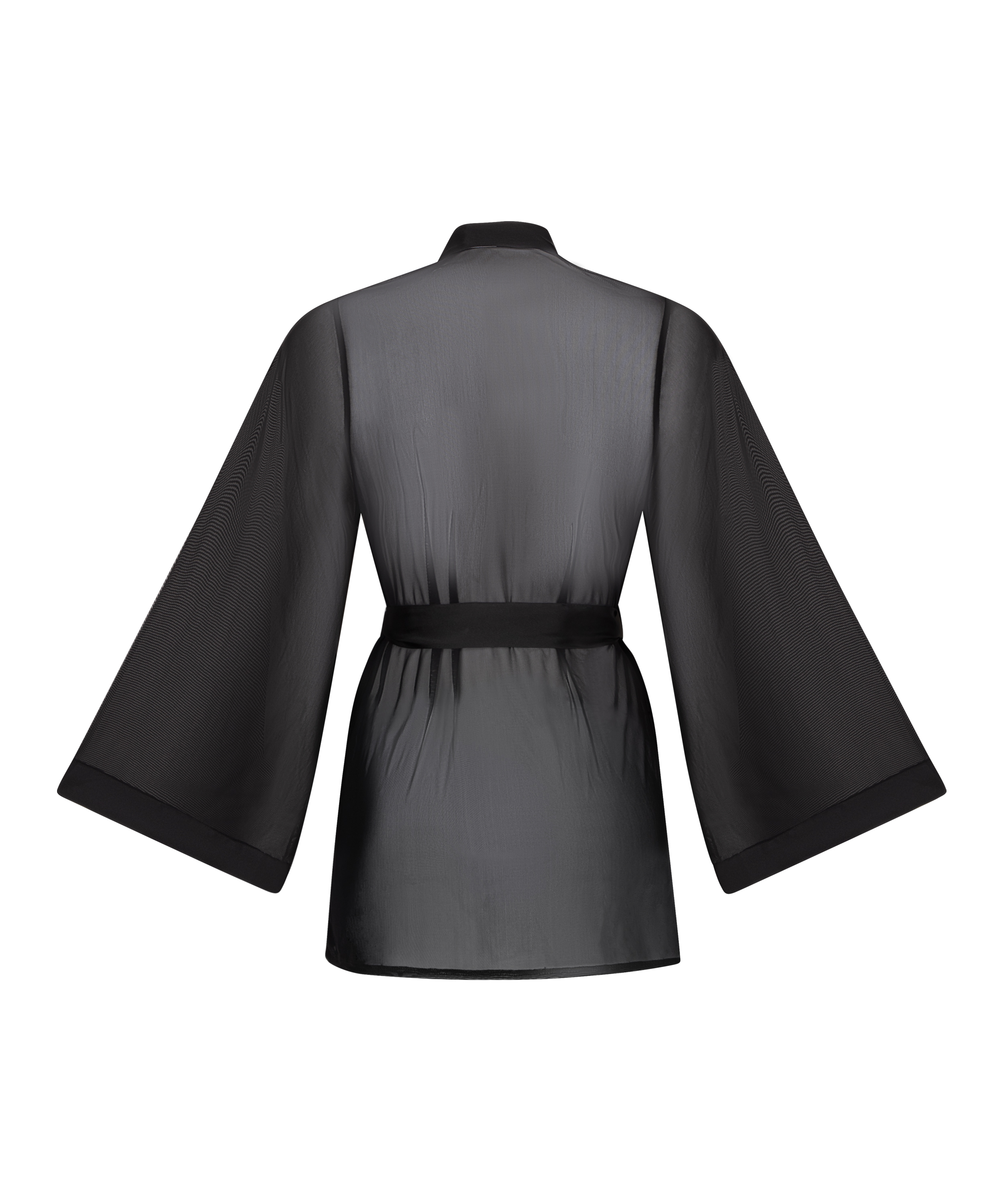 Kimono Maxime Tulle, Czarny, main