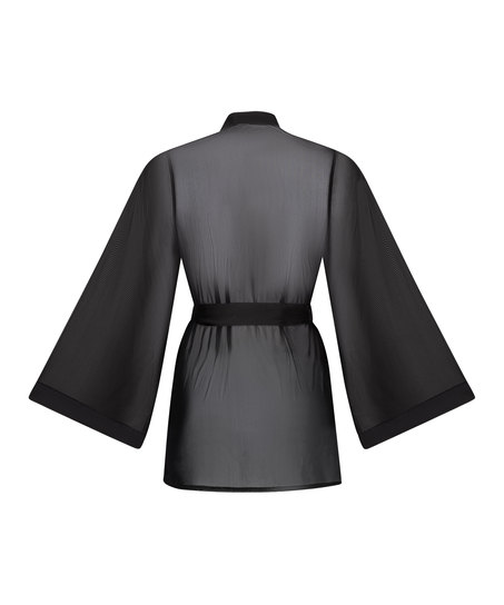 Kimono Maxime Tulle, Czarny