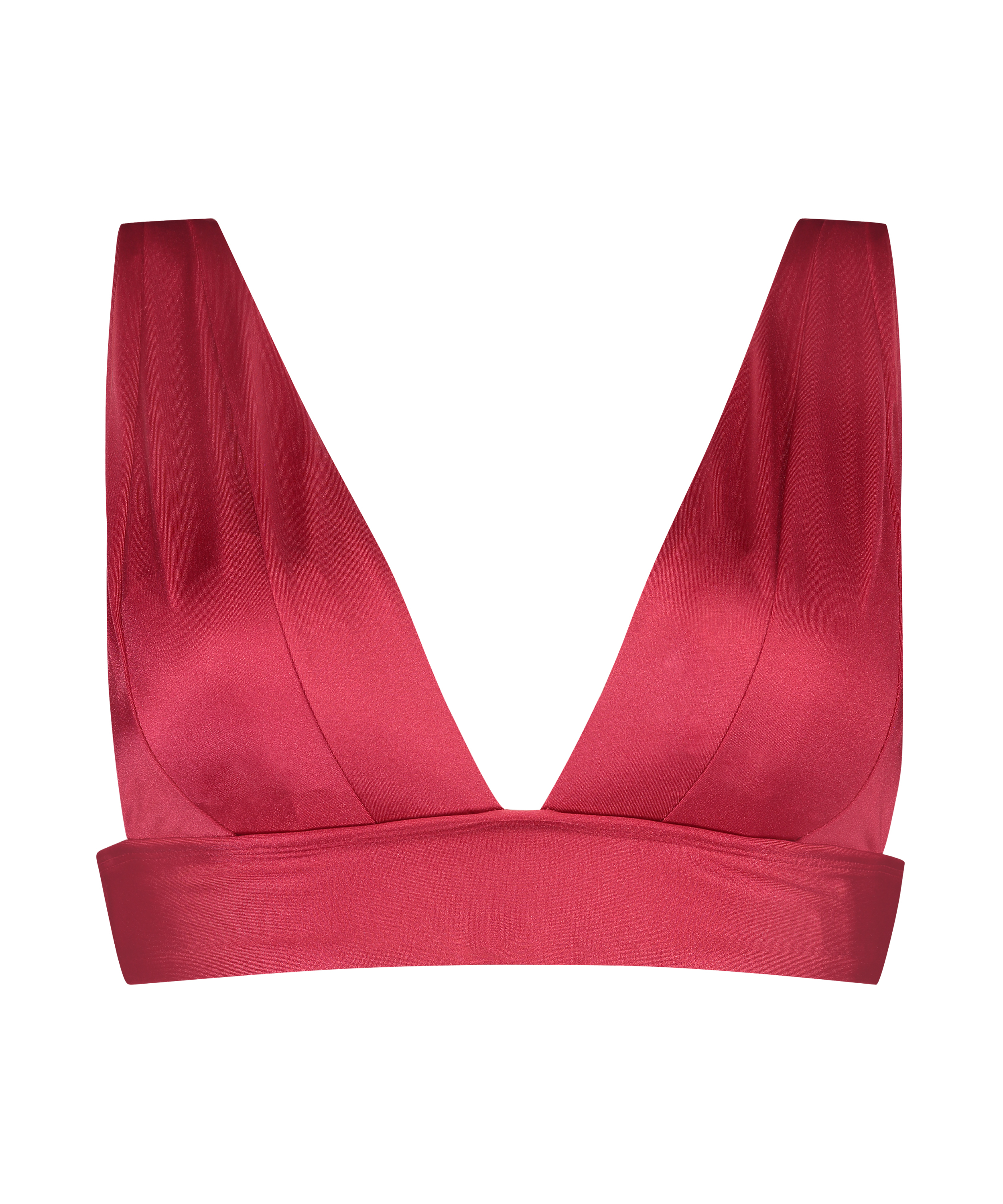 Lola triangle bikini top, Czerwony, main