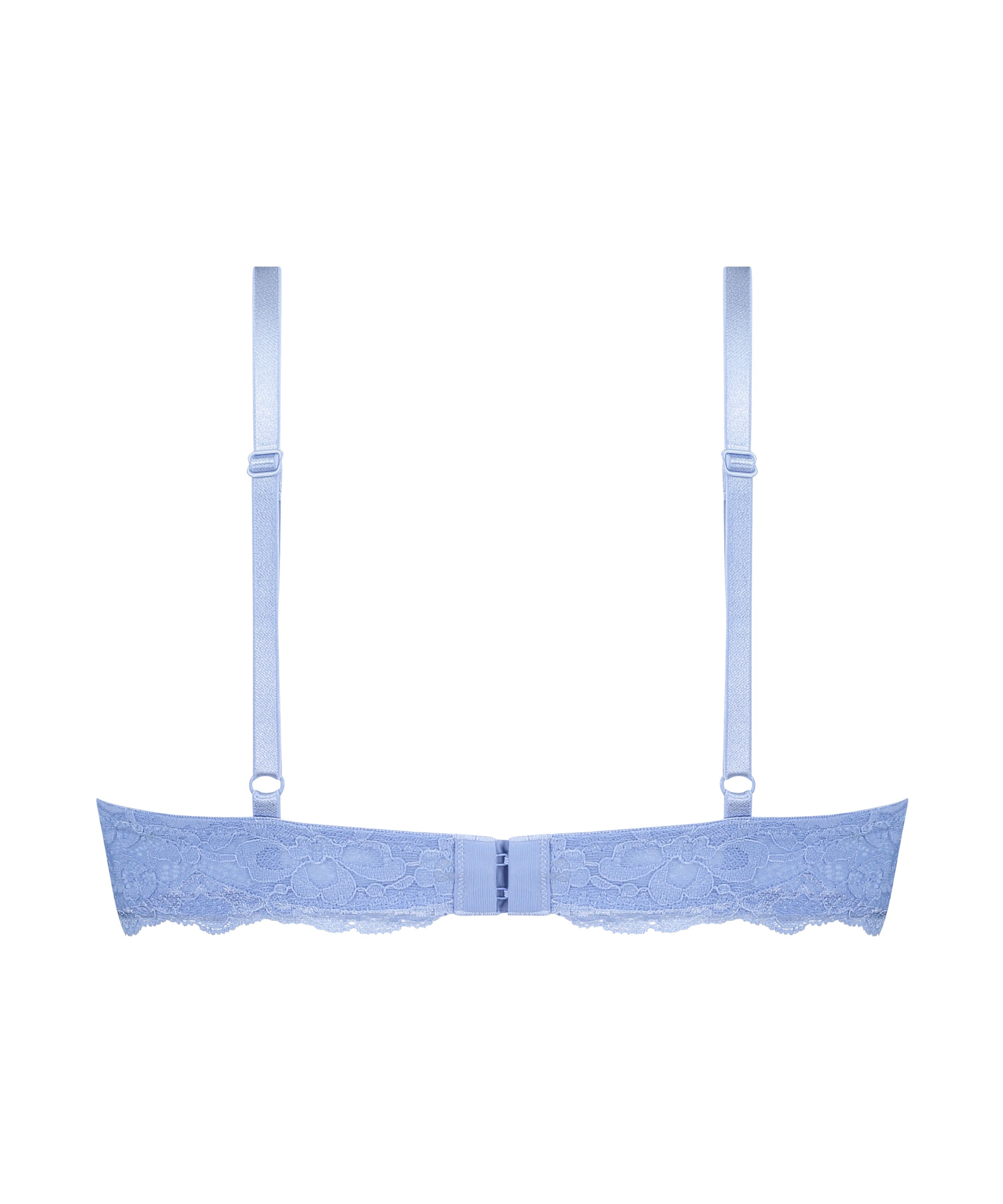 ﻿Biustonosz usztywniany z fiszbinami Marine, Niebieski, main