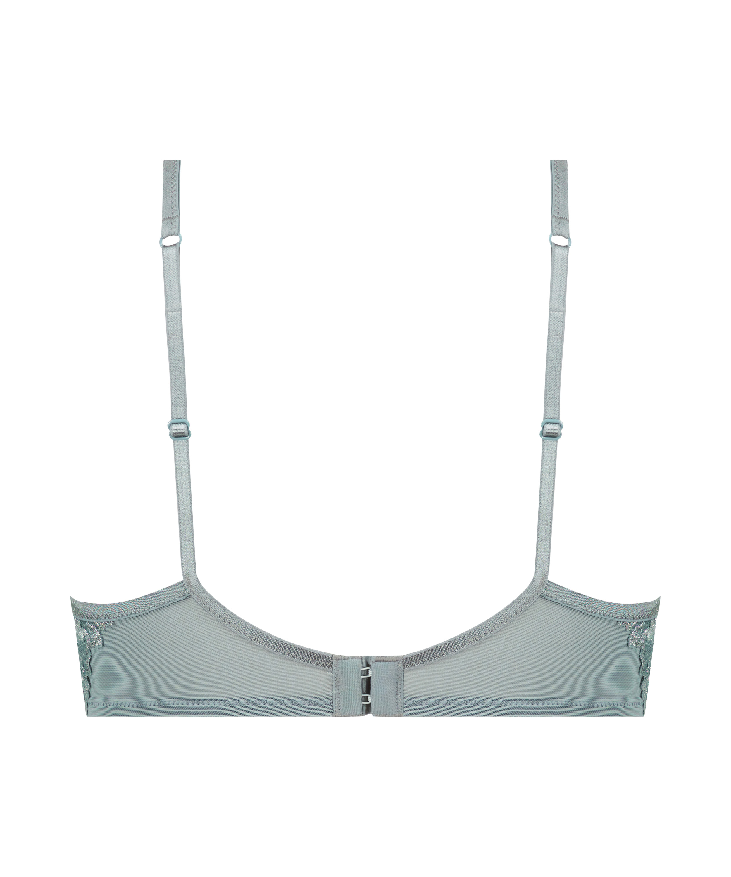 Meghan biustonosz z przedłużonym stanem bez wkładek z fiszbinami, Niebieski, main