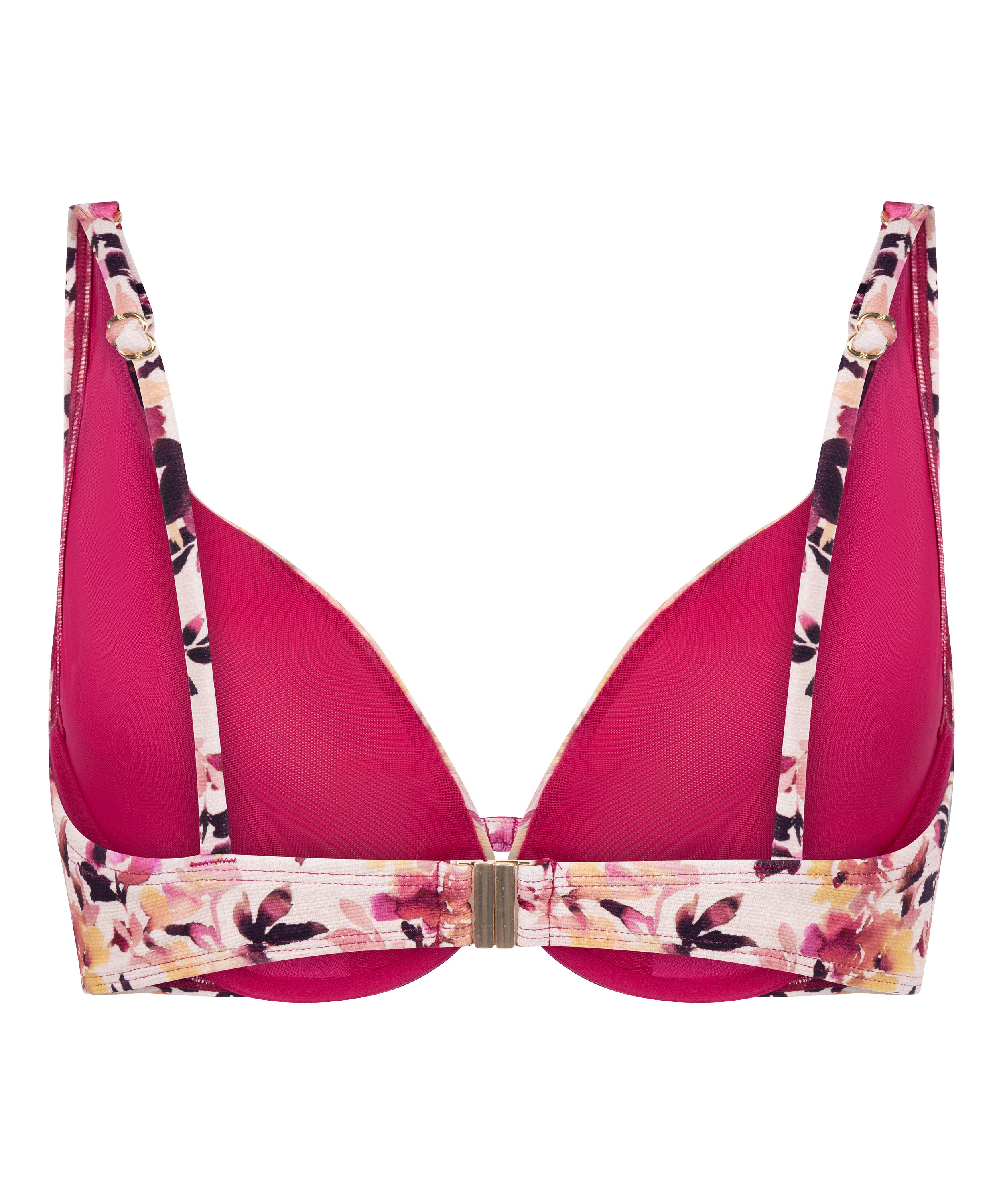 G&oacute;ra Bikini Lagos z Fiszbinami Bez Wkładek, Beżowy, main