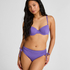 Midi Bikini Bottom Luxe, Fioletowy