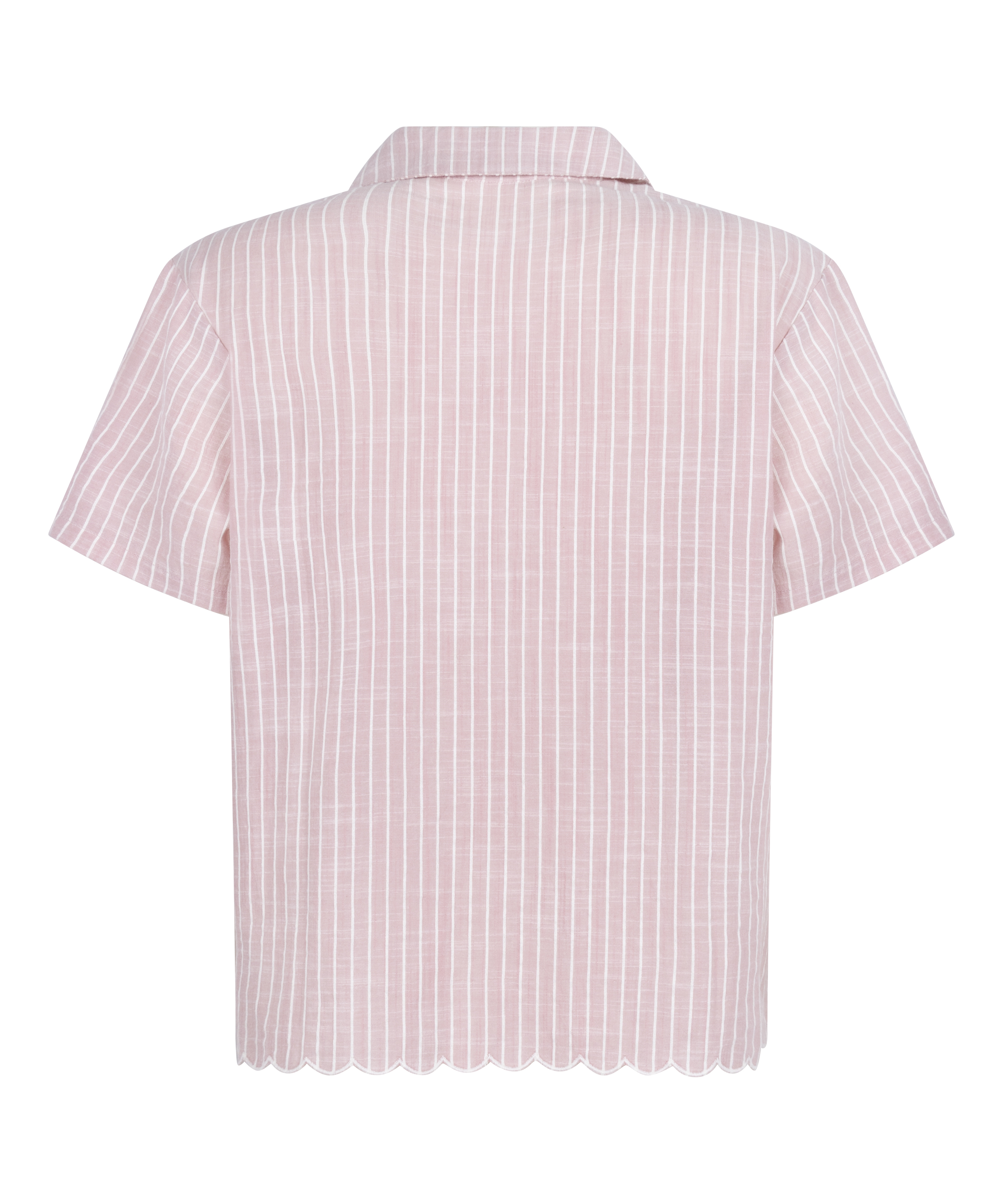 Koszulka od Piżamy w Paski z Bawełny, R&oacute;żowy, main