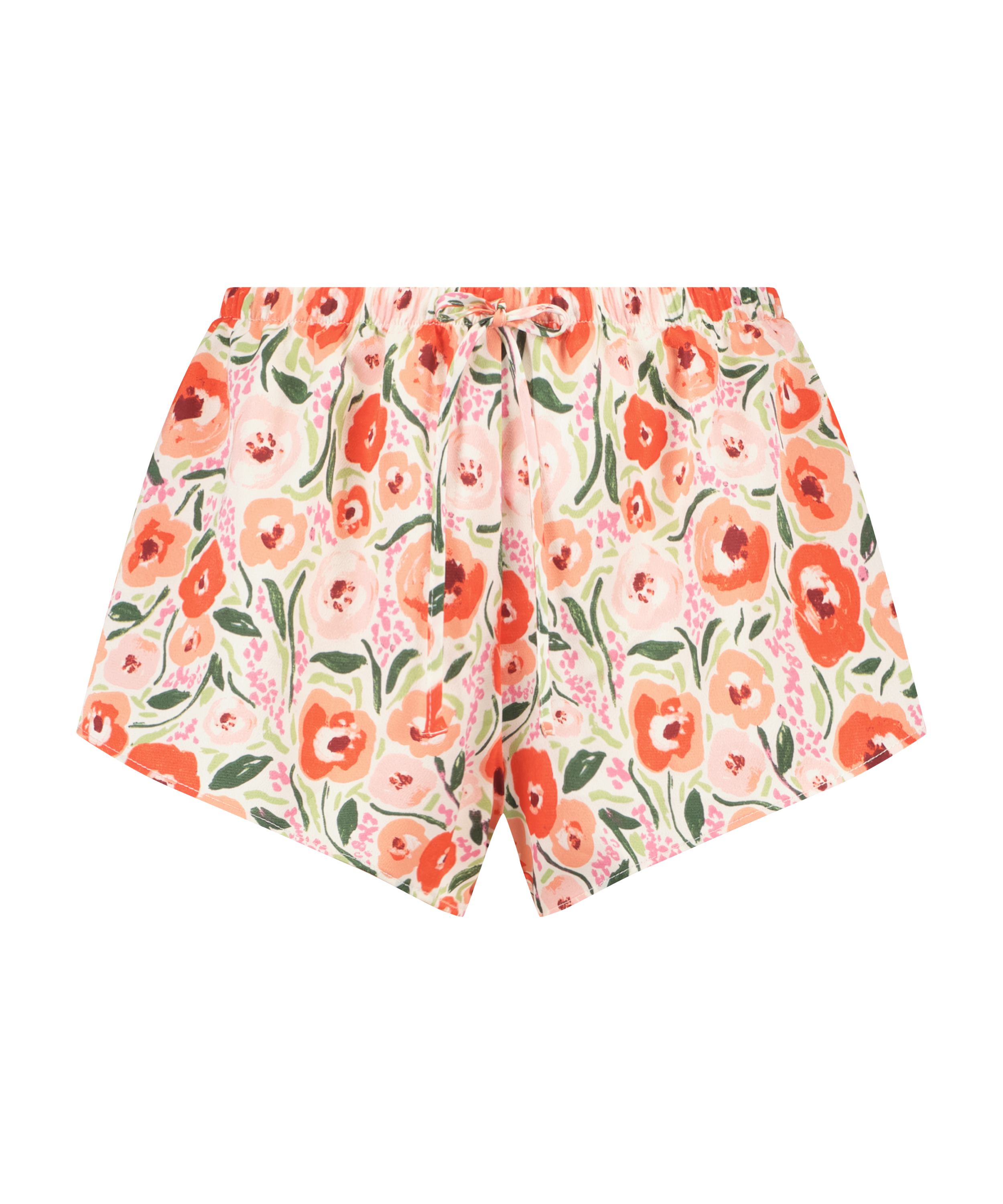 Satin Shorts, Biały, main