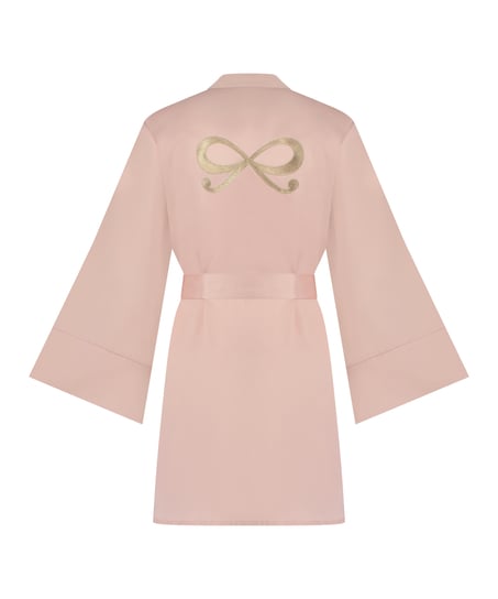 Satynowe kimono, R&oacute;żowy