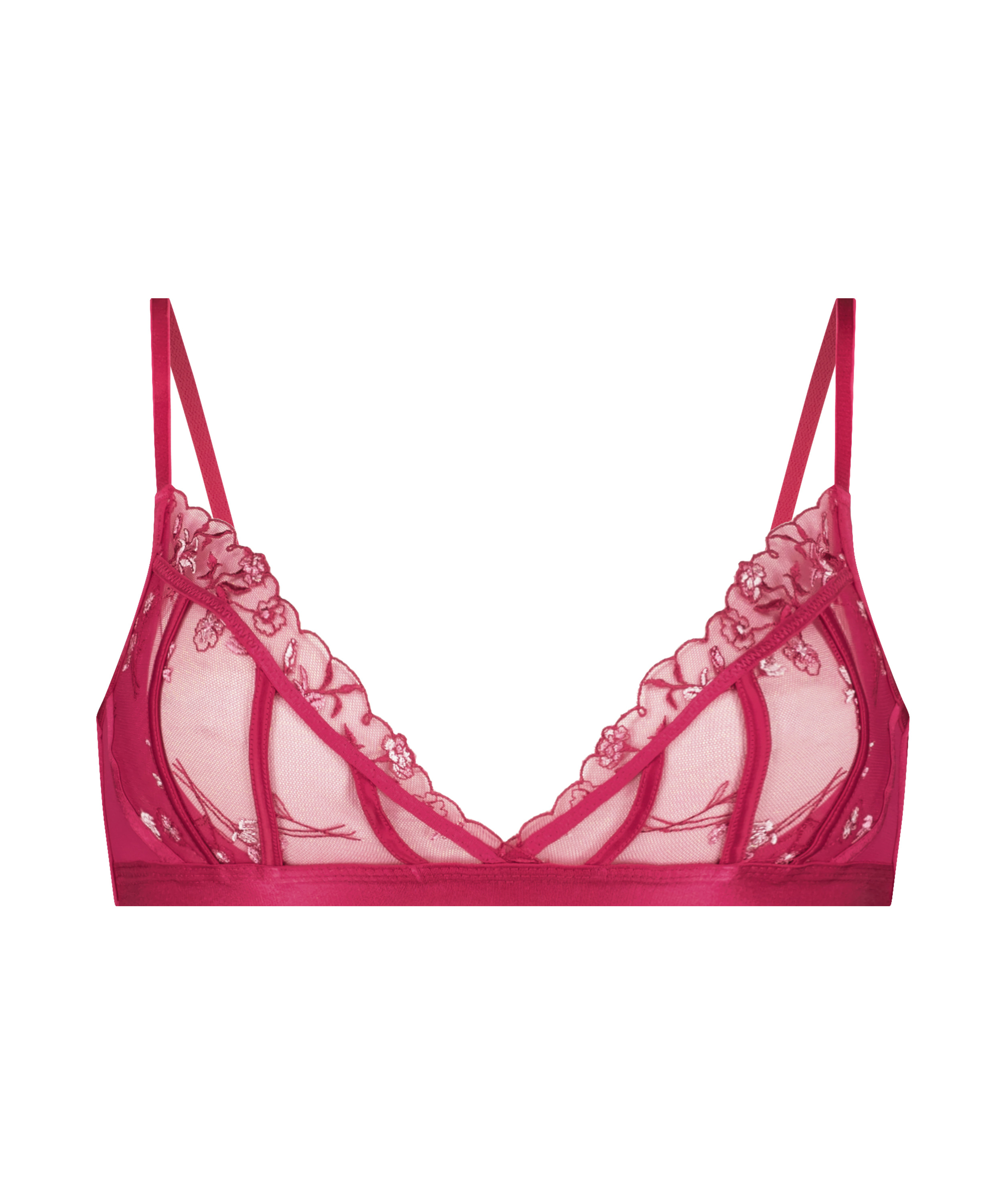 Lieke Triangle Bralette, R&oacute;żowy, main