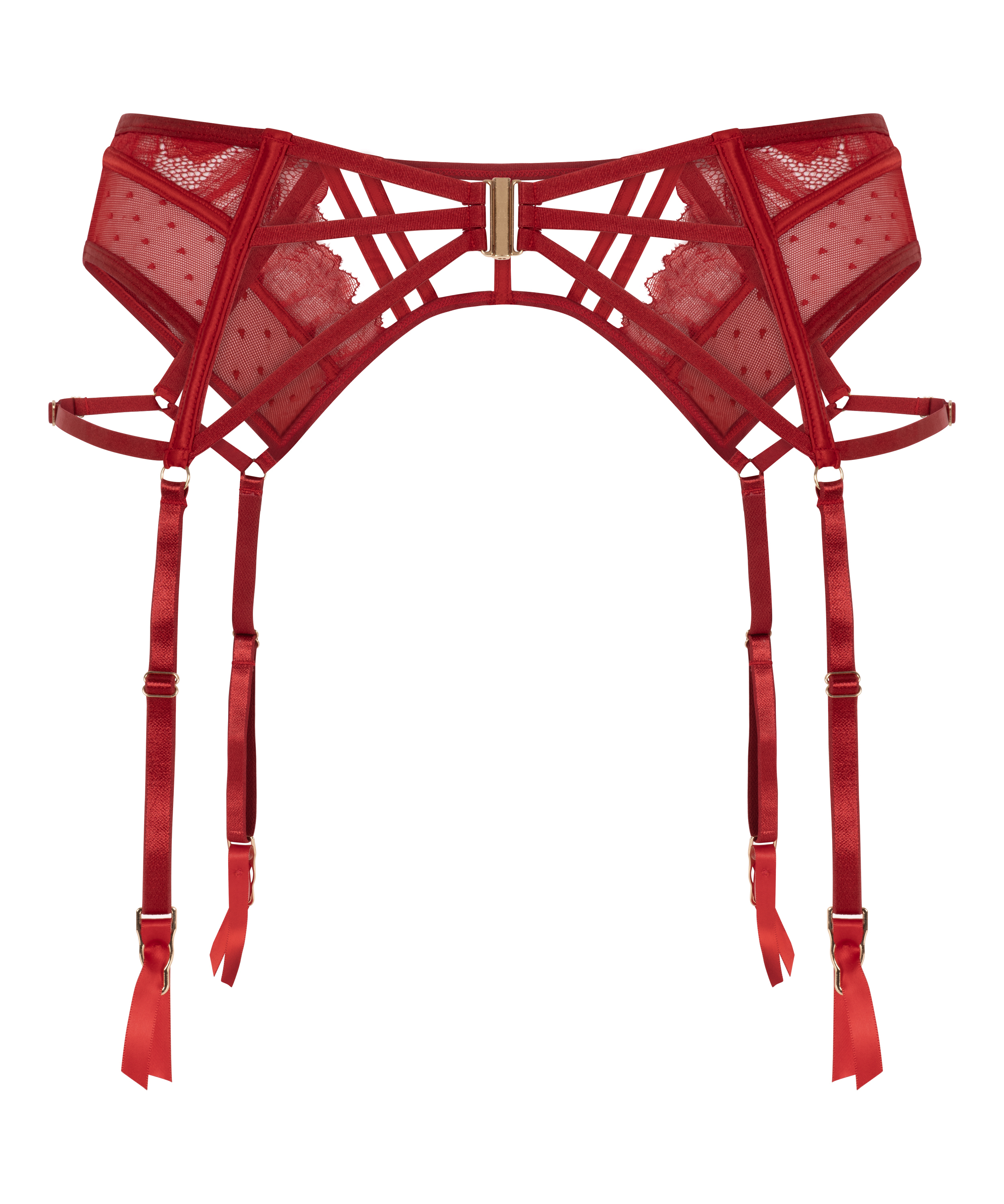 Podwiązki BIllie, Czerwony, main