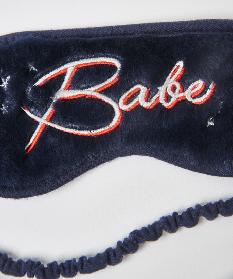 Babe Sleep Mask, Niebieski