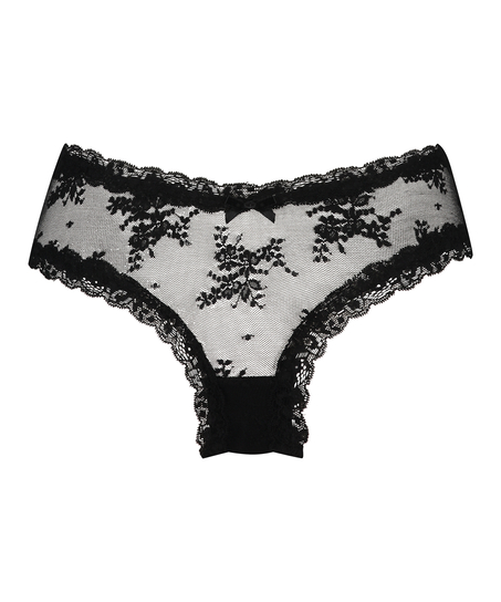 Brazyliany V-shape Mesh, Czarny