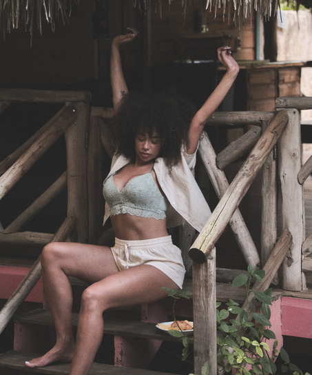 Bawełniane spodenki, Beżowy