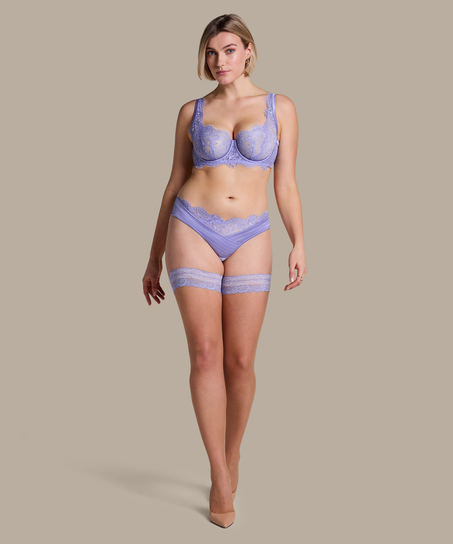 Pończochy samonośne Charlie, Fioletowy