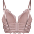 Biustonosz usztywniany z fiszbinami Longline Essie, Fioletowy