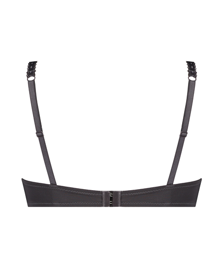 Usztywniany biustonosz z fiszbinami Theresa, Szary