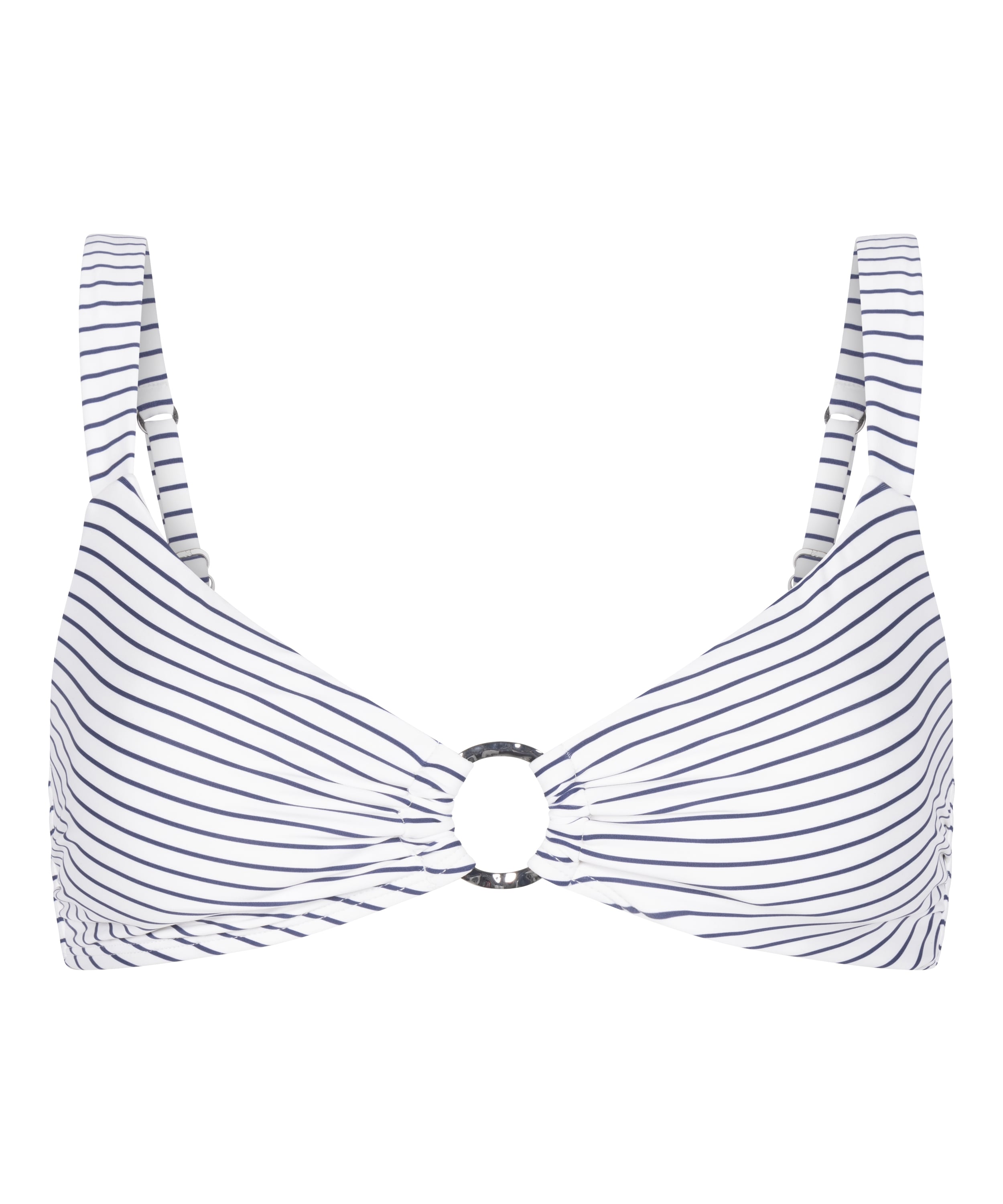 Biustonosz Bikini Stripes, Biały, main