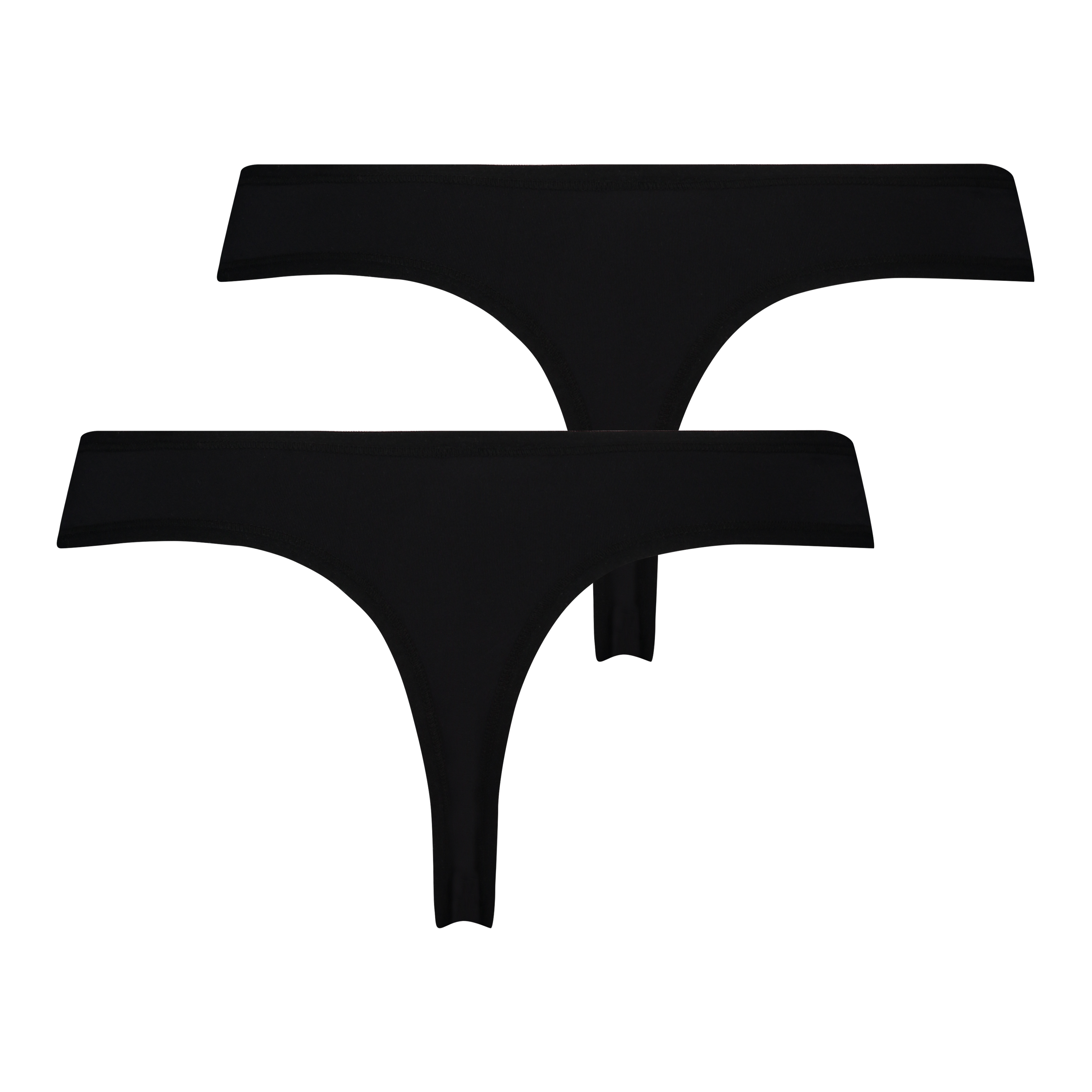 2 Micro thongs Kim, Czarny, main