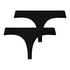 2 Micro thongs Kim, Czarny