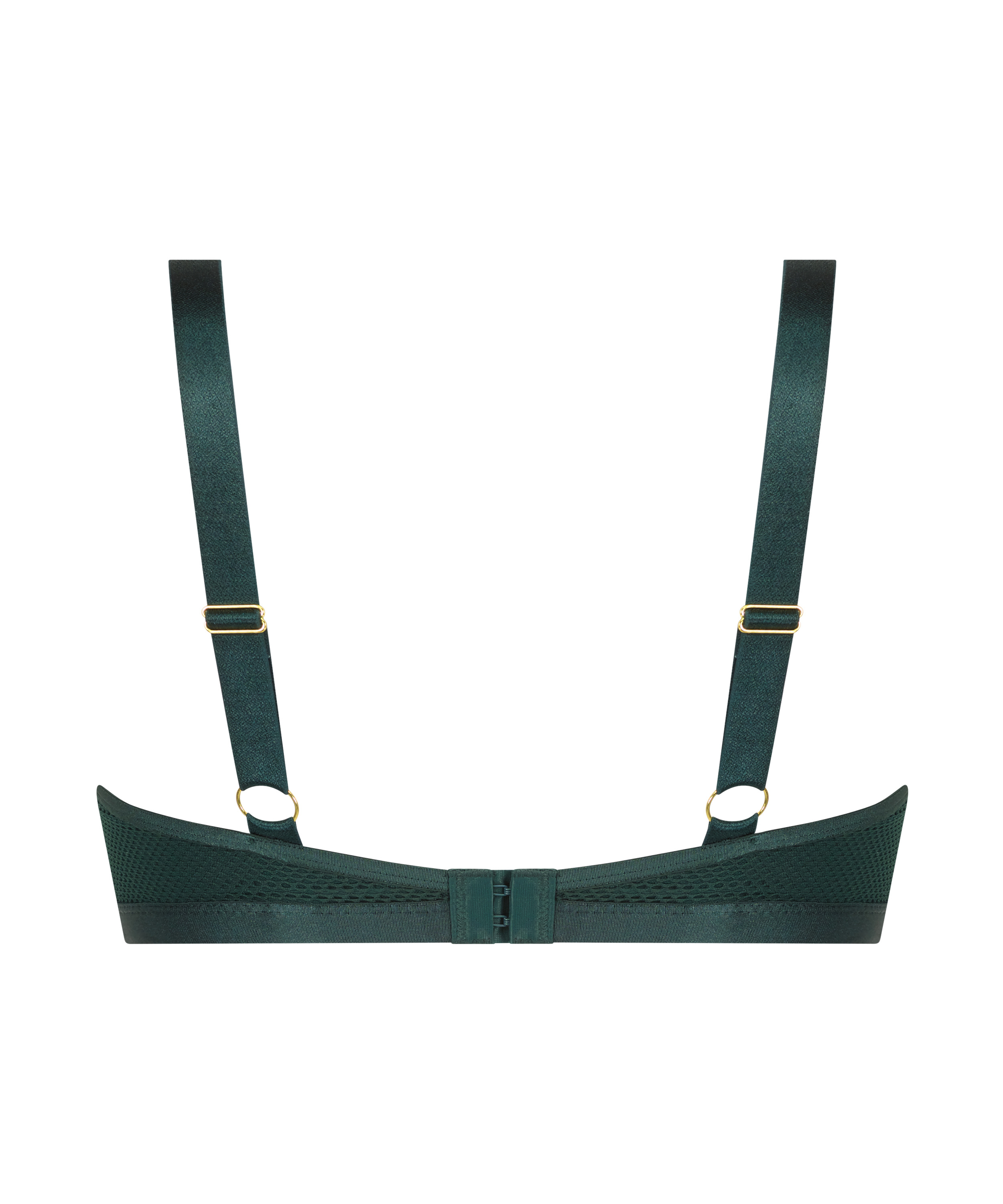 Nieusztywniany biustonosz z fiszbinami Sting, Zielony, main