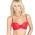 Padded underwired bra Roxy, Czerwony