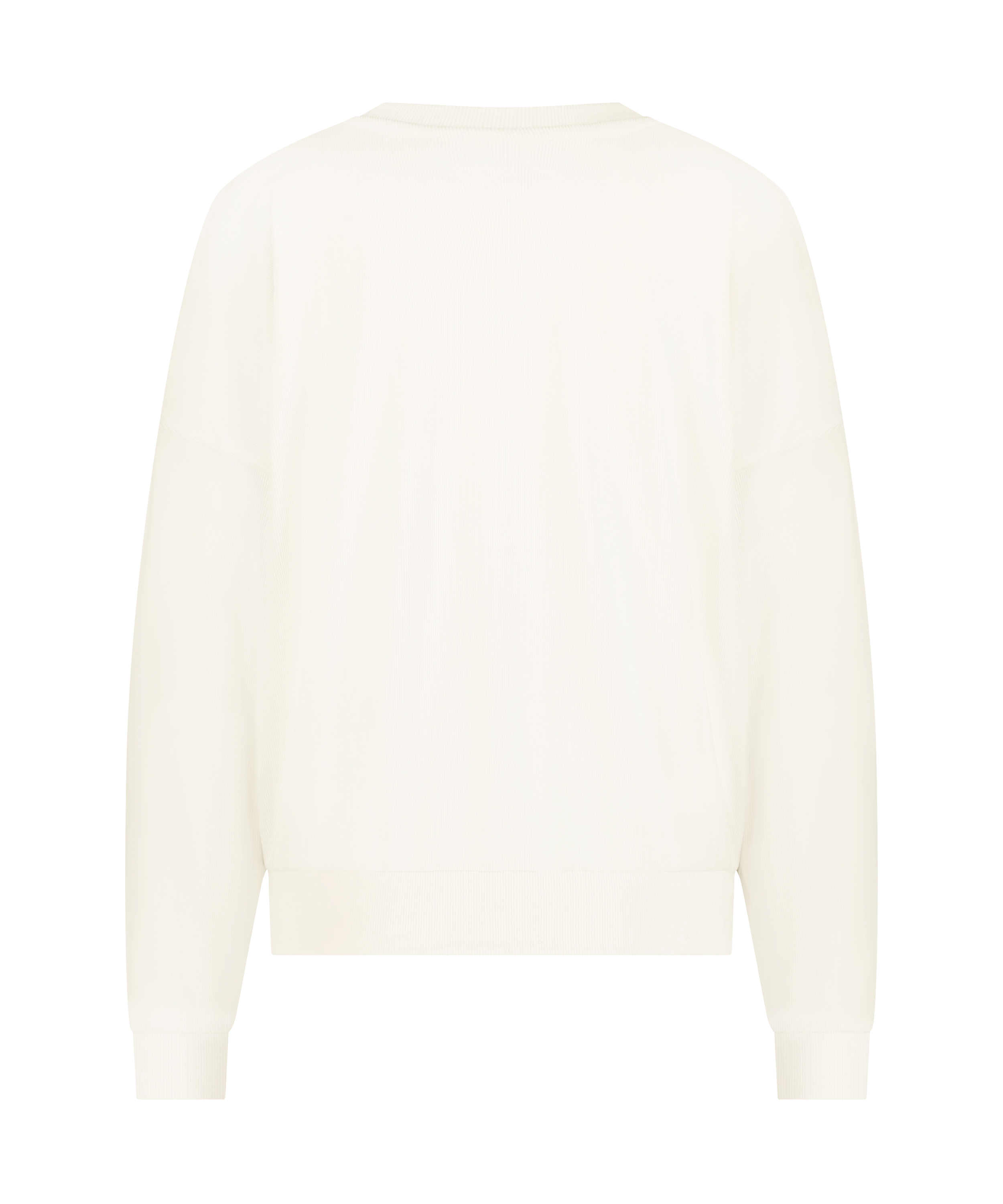 Welurowy top, Biały, main