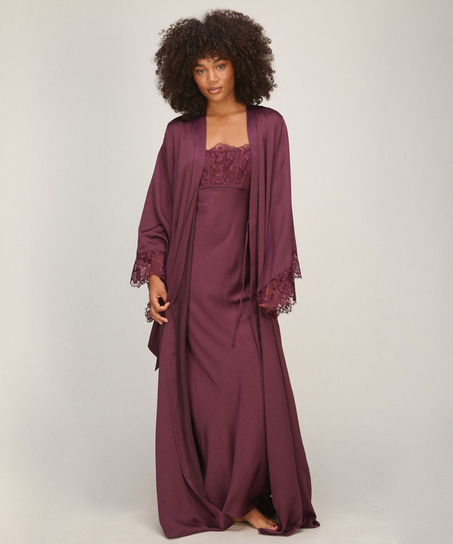 Długie Kimono Lana, Fioletowy