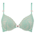 Theresa Padded Underwired Push-Up Bra, Niebieski