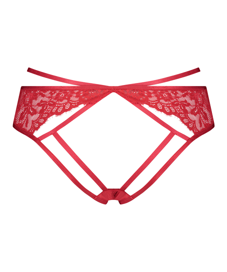 Brazyliany z otwartym krokiem Iggy, Czerwony