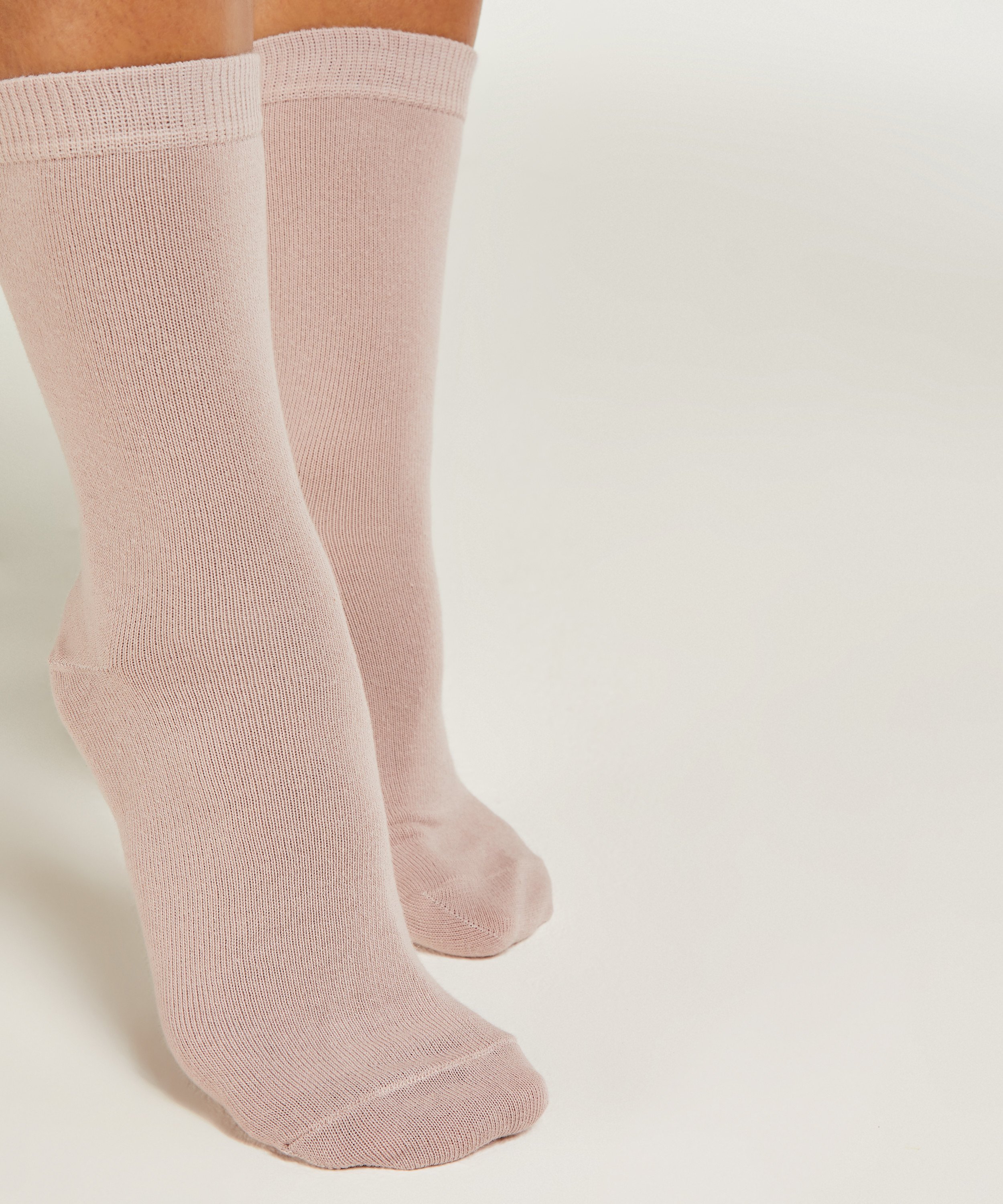 2 pary skarpet bawełnianych, Czarny, main