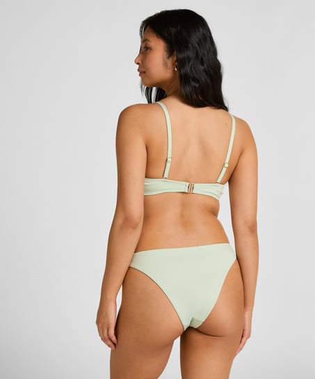 G&oacute;ra od Bikini Bandeau Tulum, Zielony