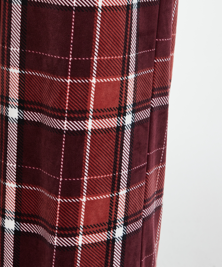 Velours Pyjama Bottoms, Fioletowy