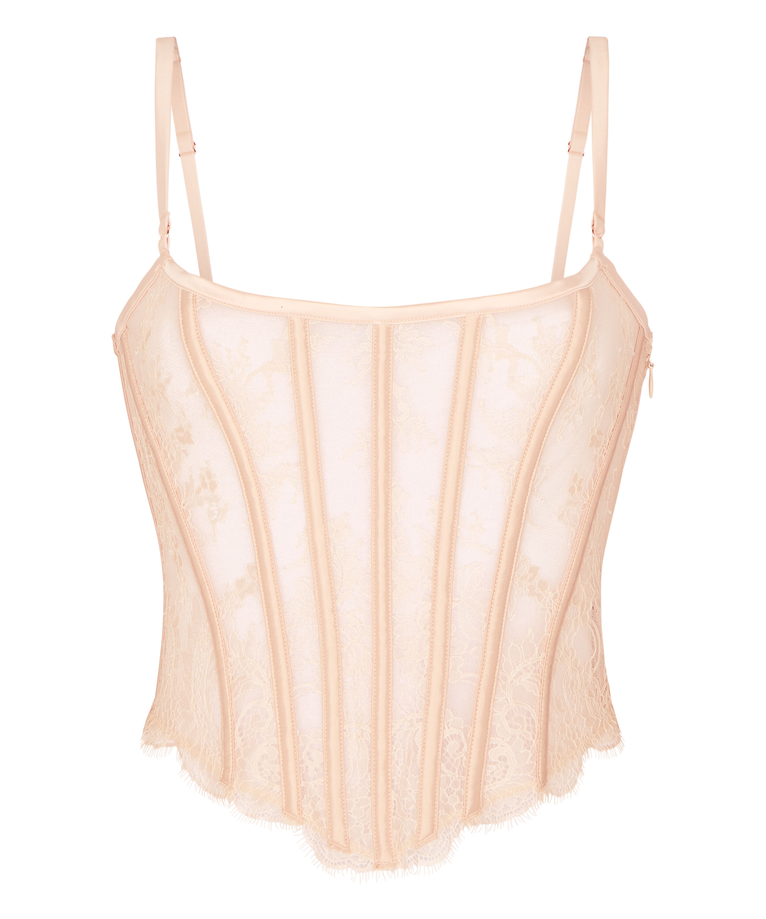 Bustier Sylvia, Beżowy