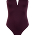 Neoprenowy str&oacute;j kąpielowy Bandeau, Fioletowy