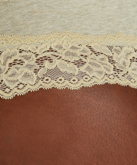 Bawełniane stringi bokserki, Zielony