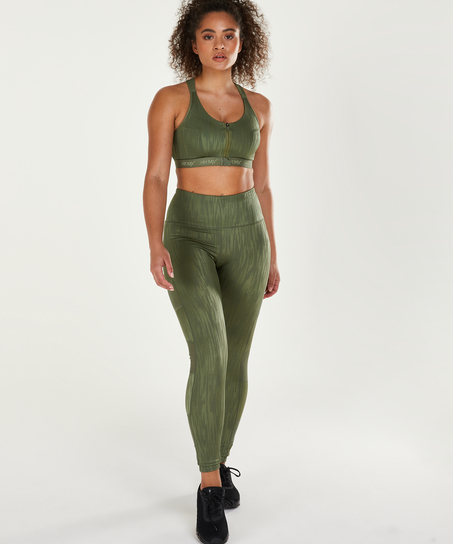 Biustonosz sportowy HKMX All Star Level 3, Zielony