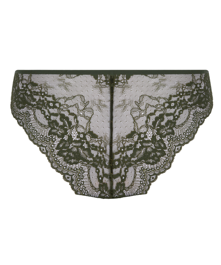 Brazyliany Invisible Lace Back, Zielony