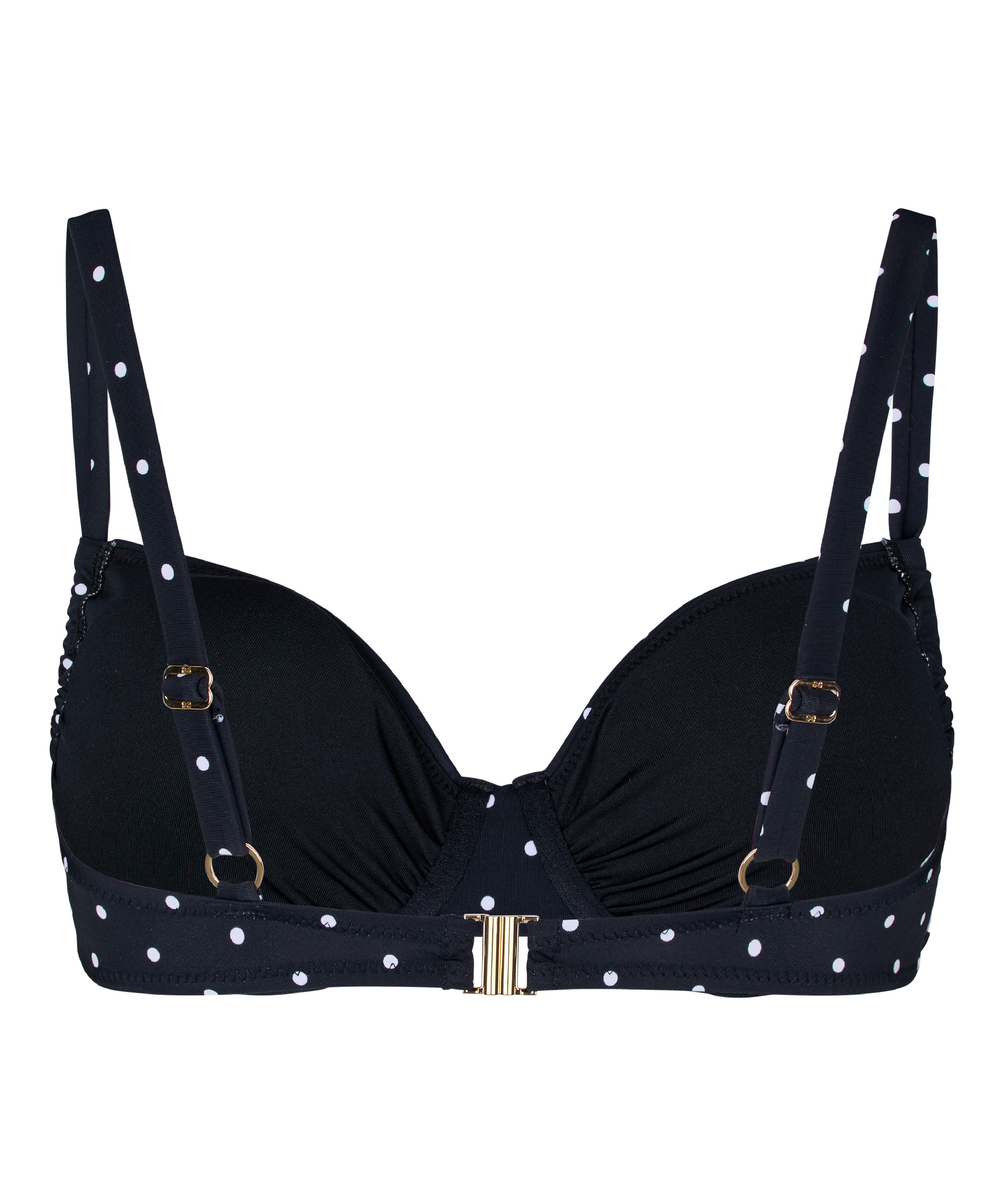 Bardolino Biustonosz Bikini z Fiszbinami i Wyści&oacute;łką, Czarny, main