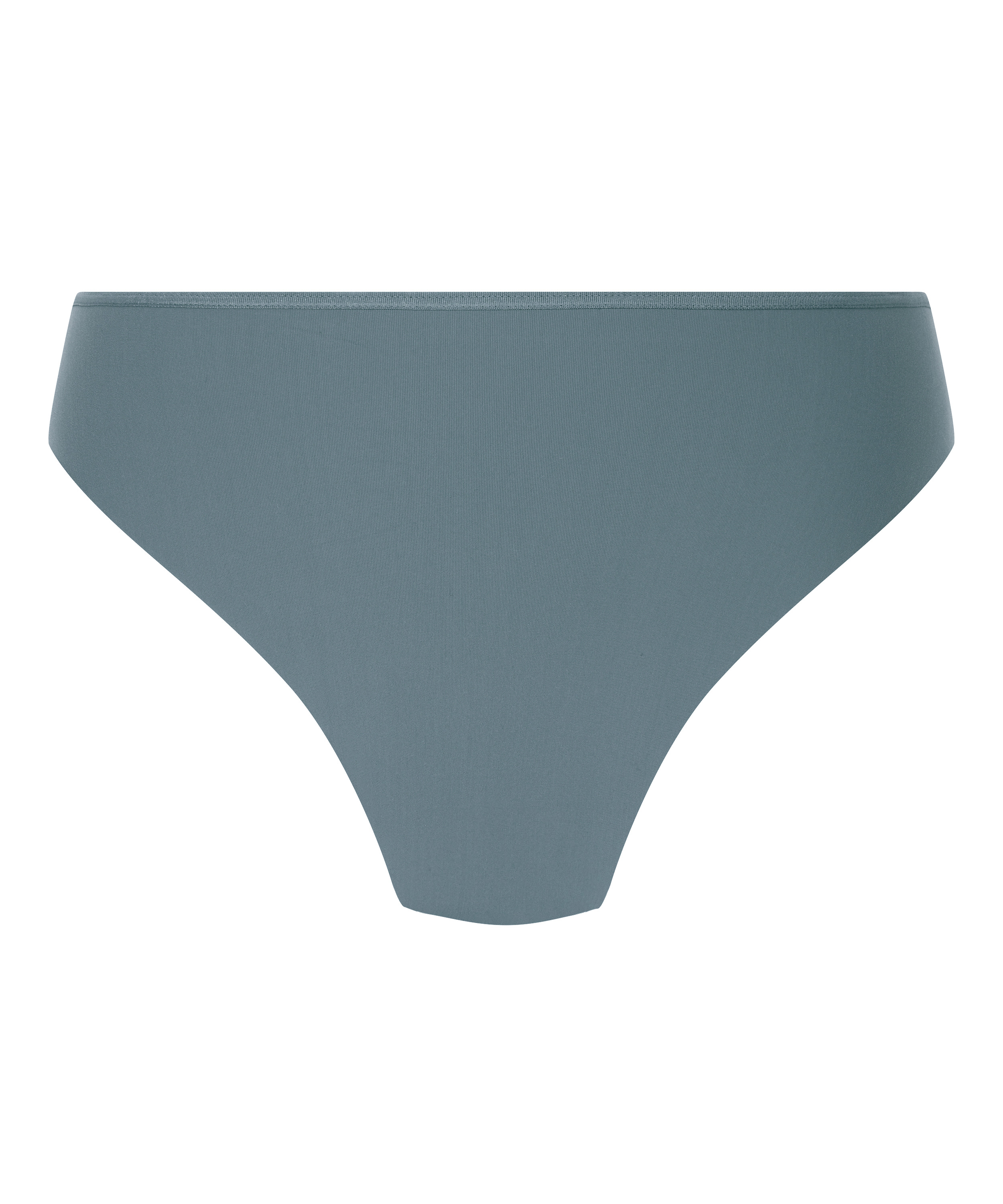 Niewidoczne pod ubraniem brazyliany z paskami i siateczką, Niebieski, main