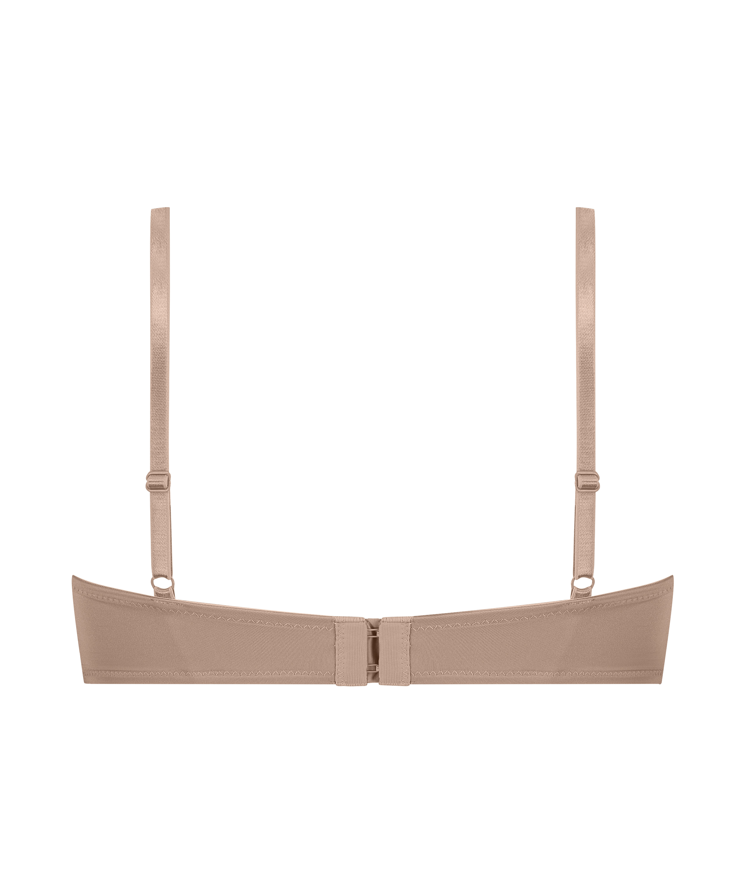 Nieusztywniany biustonosz z fiszbinami longline Anya, Brązowy, main