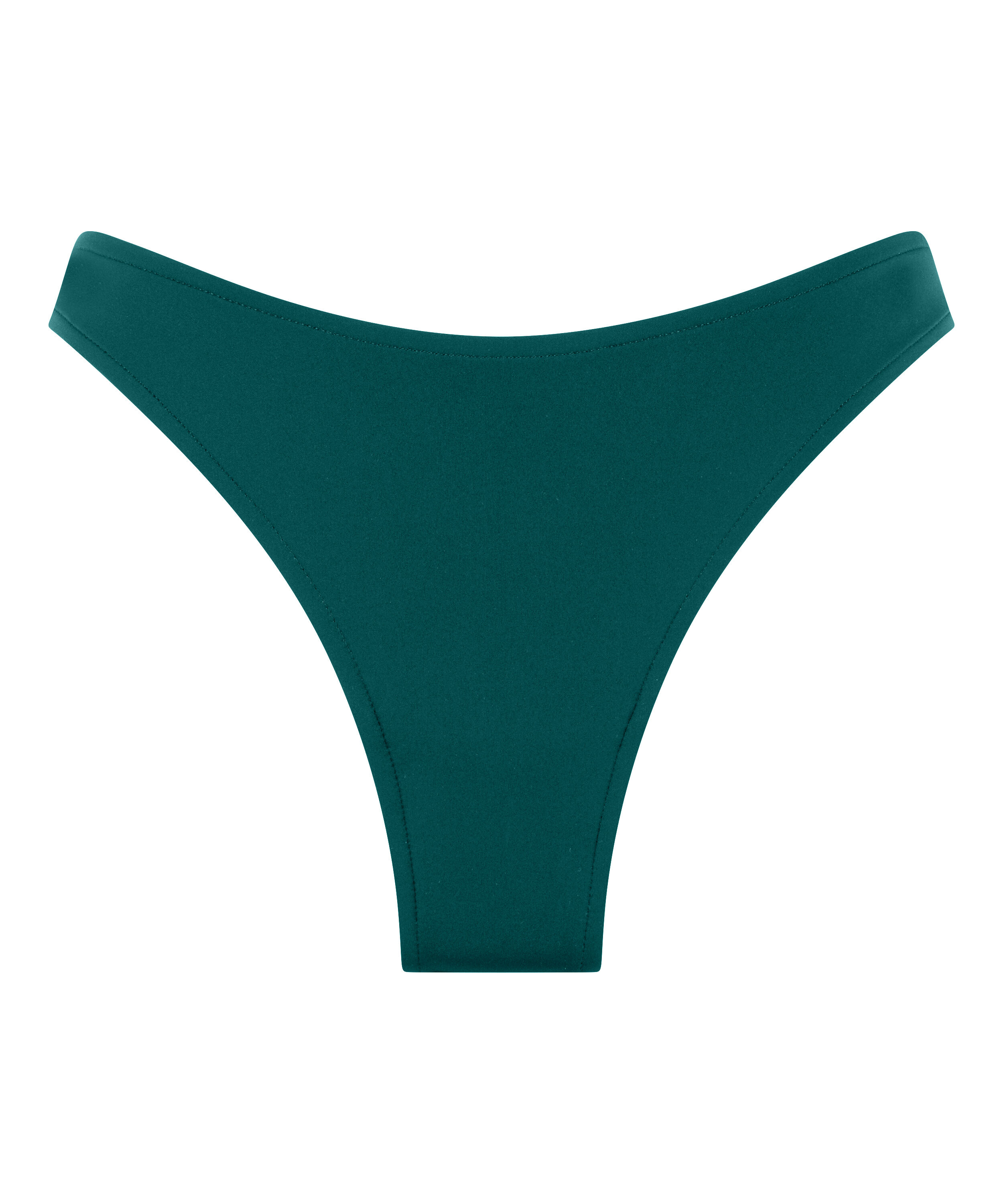 Neoprenowe bikini z wysokimi nogawkami, Zielony