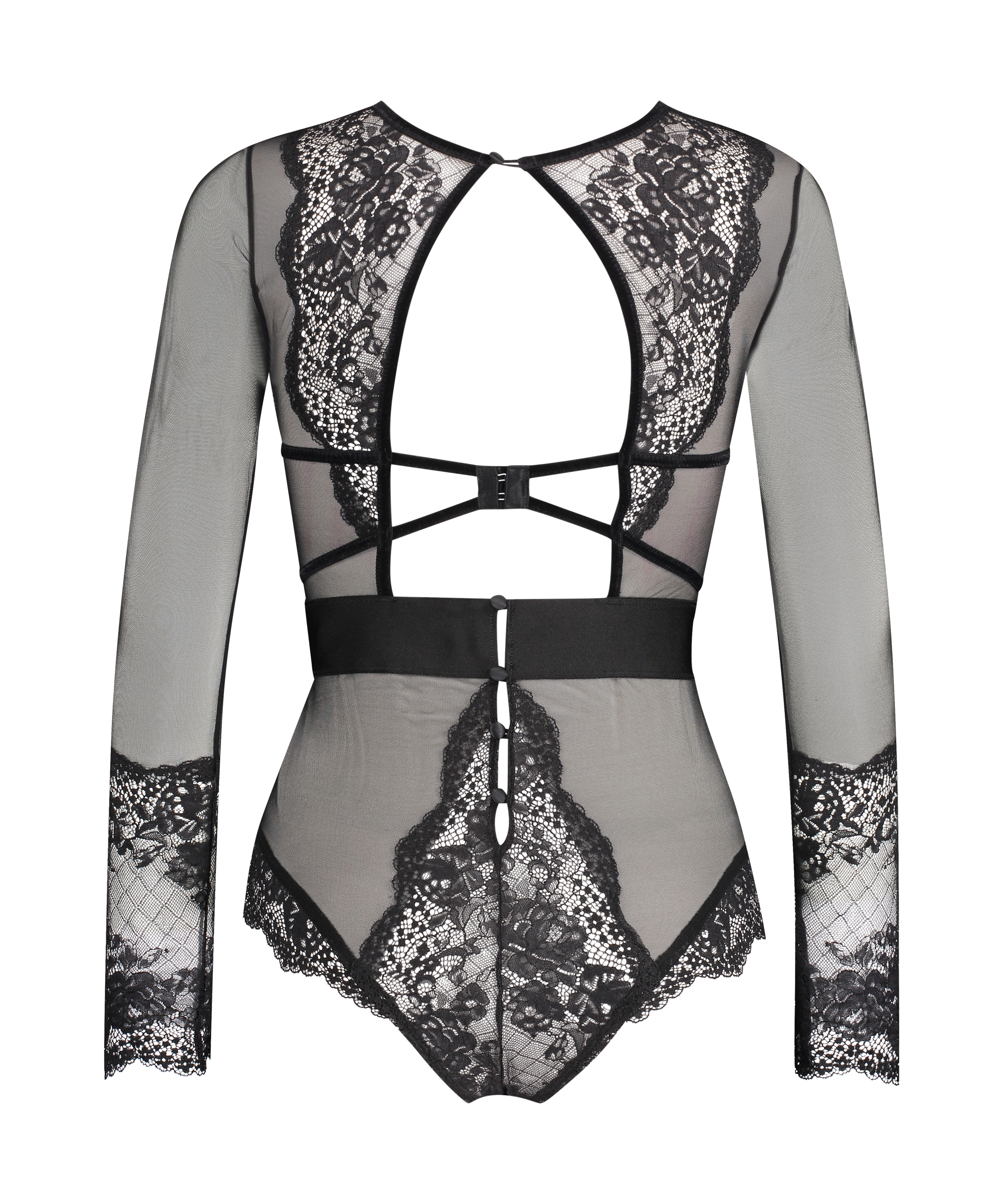 Priscilla Underwired Body Rebecca Mir, Czarny, main