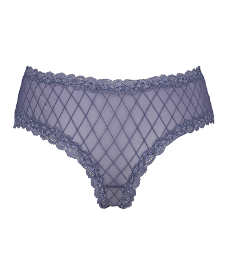 Brazyliany V-shape Mesh, Niebieski