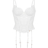 Bustier Tiah, Biały