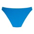 Majtki bikini z wysokim wycięciem Porto, Niebieski