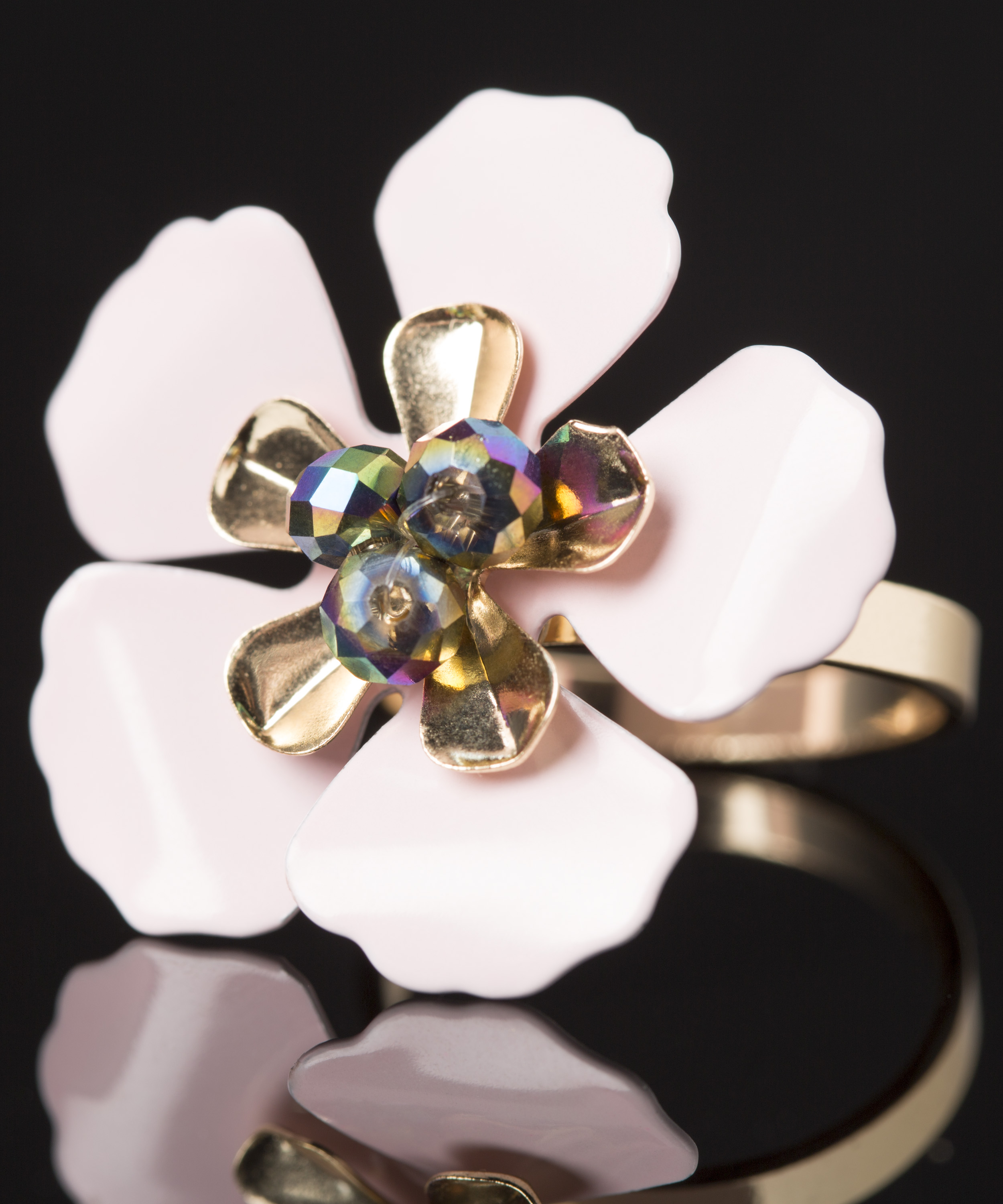 Floral Ring, Żółty, main