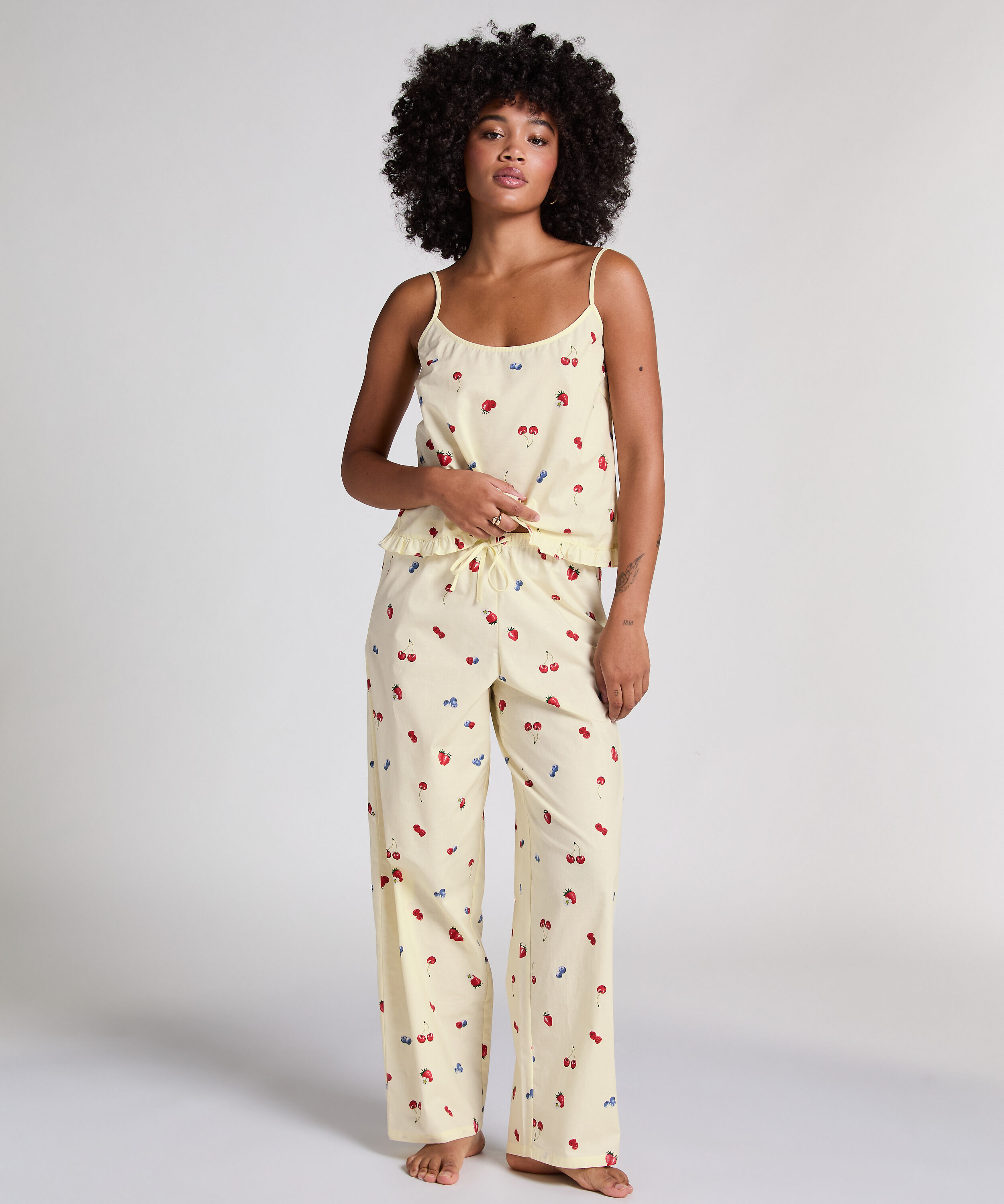 Spodnie tkane, Ż&oacute;łty