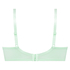 Nieusztywniany biustonosz minimizer z fiszbinami Nina, Zielony